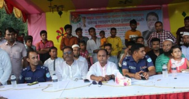 শ্রীপুরে মাদক বিরোধী বঙ্গবন্ধু গোল্ডকাপ ফাইনাল ফুটবল টুর্নামেন্ট অনুষ্ঠিত।