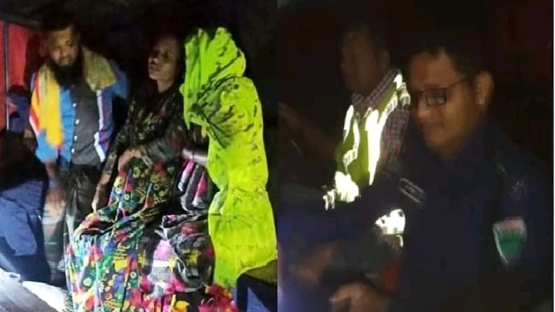 গভীর রাতে গর্ভবতী মাকে হাসপাতাল নিয়ে দৃষ্টান্ত সৃষ্টি করলেন কেশবপুর থানা পুলিশ