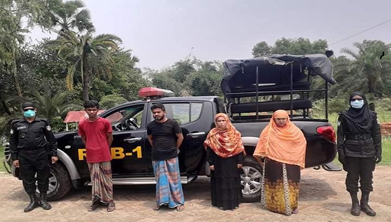 গাজীপুরের মহানগর বাসন এলাকা থেকে অপহৃত শিশু উত্তরা থেকে উদ্ধার, সংঘবদ্ধ অপহরণকারী চক্রের সদস্য গ্রেফতার,‌ র‌্যাব-১