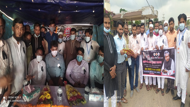 বয়লার পরিদর্শক গাজীপুর জেলা প্রকৌশলী প্রনব কোমার সরকার এর উদ্যোগে অসহায় বয়লার অপারেটরদের ত্রাণ বিতরণ।