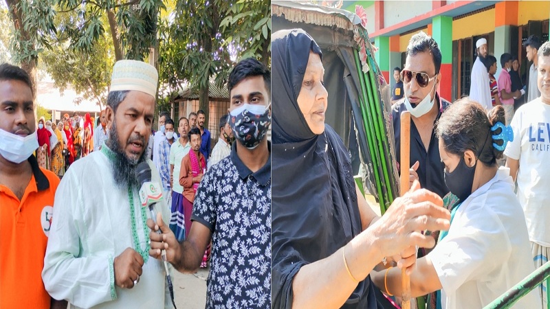 গাজীপুর সিটিতে গণহারে টিকাদান কর্মসুচিতে মানুষের ভিড়