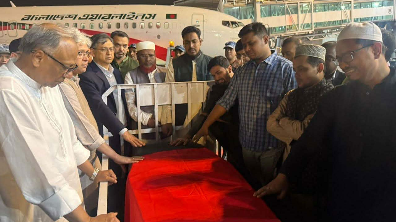 শহীদ হাদির মরদেহ রাখা হবে হৃদরোগ ইনস্টিটিউটের হিমাগারে