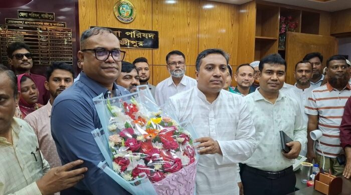 গাজীপুর জেলা পরিষদের নতুন প্রশাসক ব্যারিস্টার ইসরাক আহমেদ চৌধুরী