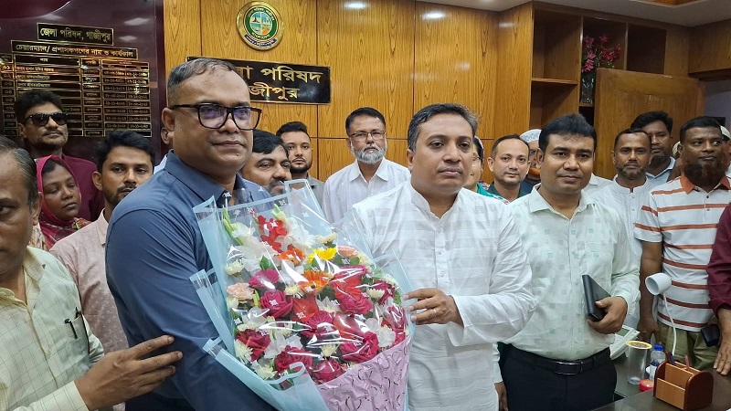 গাজীপুর জেলা পরিষদের নতুন প্রশাসক ব্যারিস্টার ইসরাক আহমেদ চৌধুরী: প্রজ্ঞাপন জারি
