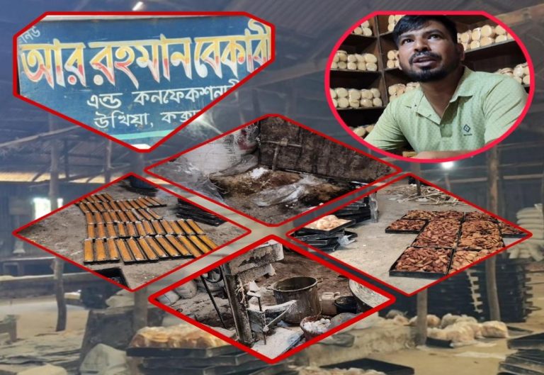 উখিয়ায় অস্বাস্থ্যকর পরিবেশে খাদ্যপণ্য তৈরির অভিযোগ।
