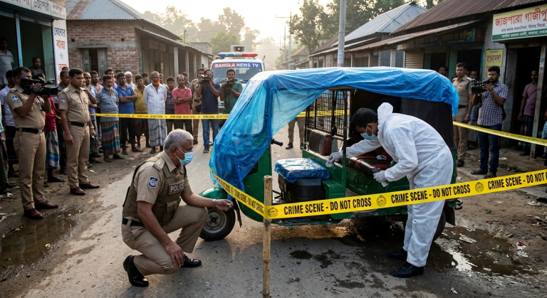 গাজীপুরে কিশোর অটোরিকশাচালক শুভকে গ/লা কে/টে হ/ত্যা