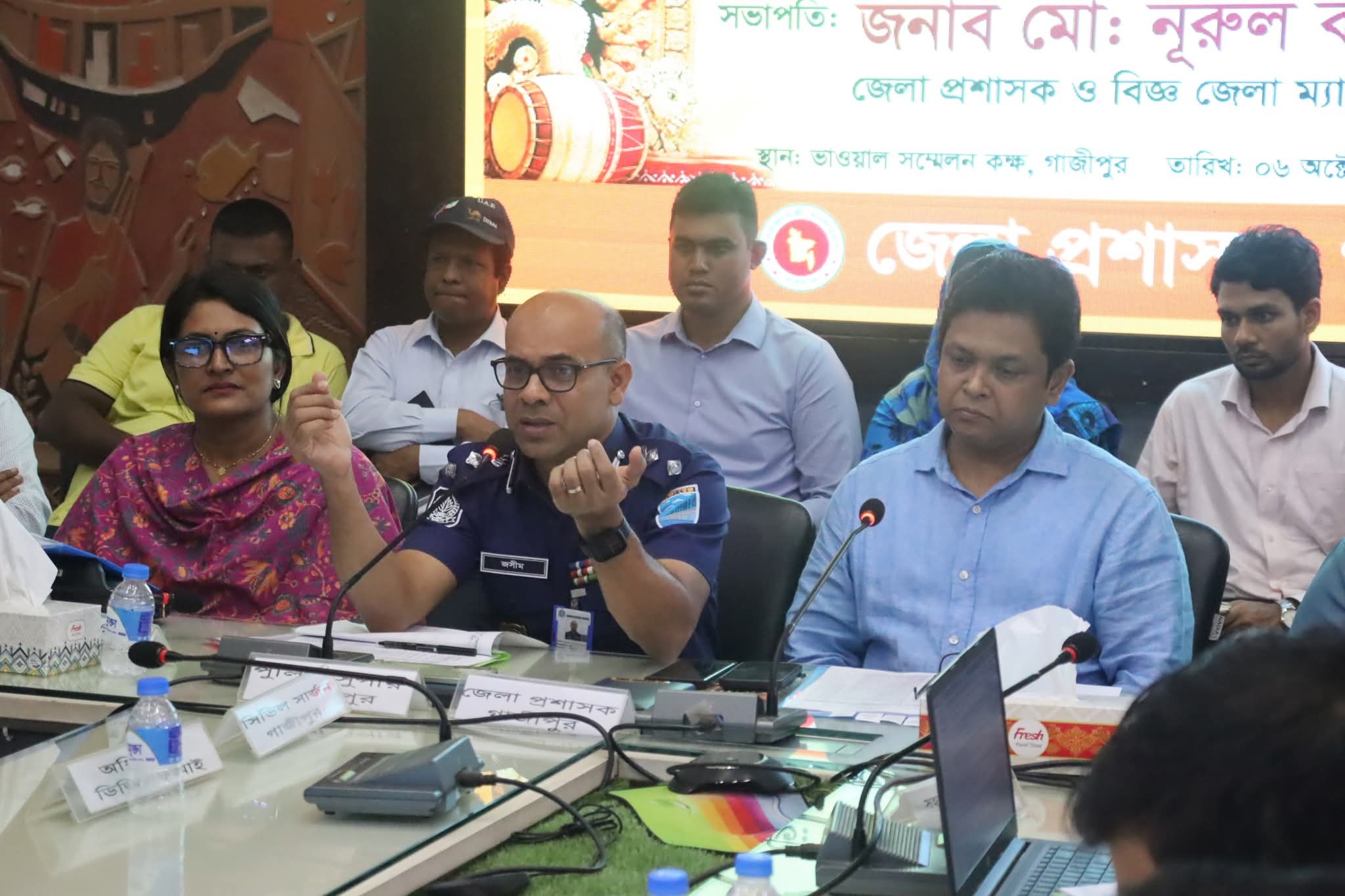গাজীপুরে শারদীয় দুর্গাপূজা ২০২৬ উপলক্ষে প্রশাসনের প্রস্তুতিমূলক সভা